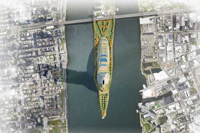 Could Roosevelt Island Be Home to This Sustainable 160-story Building?